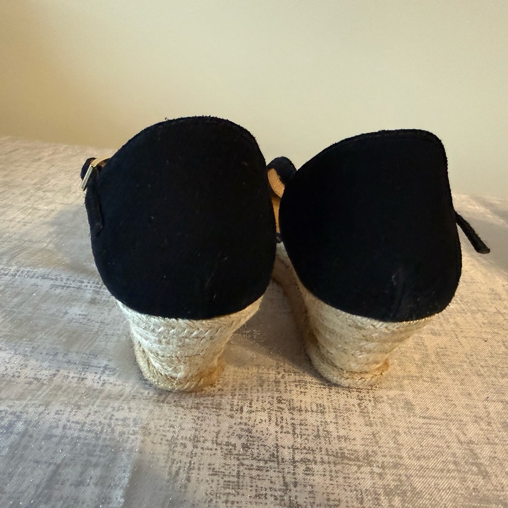 Talbots Black Espadrille Women's Shoes - Picture 6 of 16
